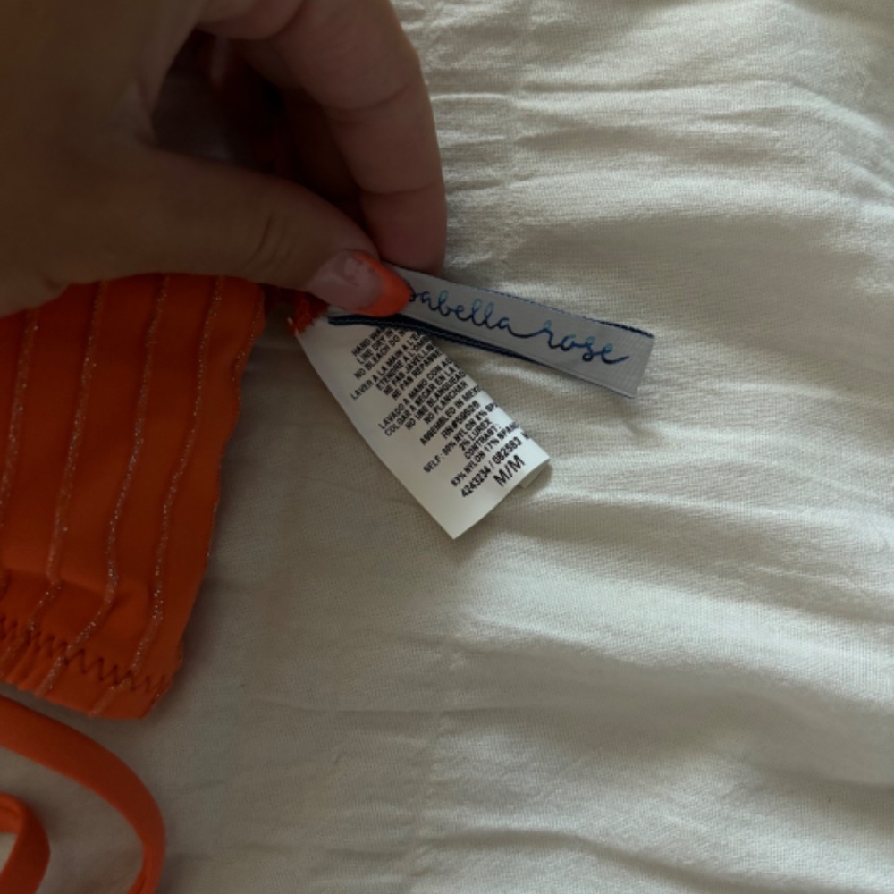orange beaded bikini - Picture 9 of 9